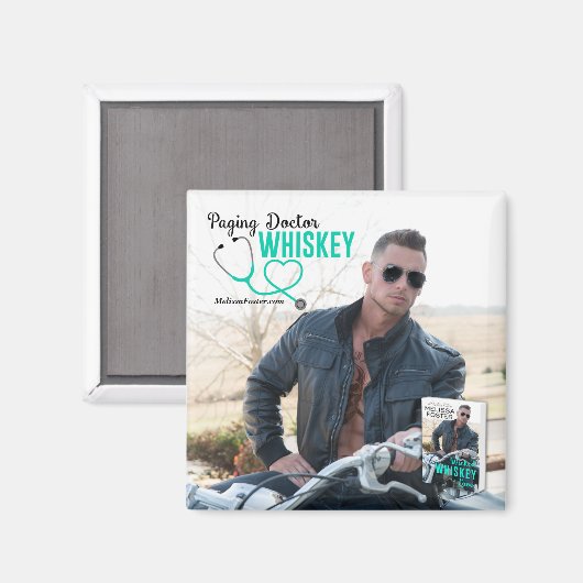 Paging Dr Bones Whiskey Magnet (Recto/Verso)