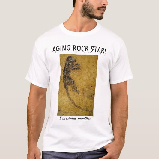 PAGING ROCK STAR! T-SHIRT (Voorkant)