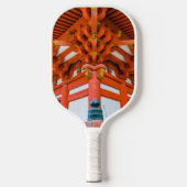 Pagoda bottom up perspective, Miyajima Pickleball Paddle (Voorkant)