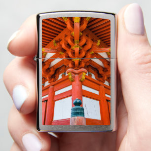 Pagoda bottom up perspective Zippo Lighter