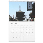 Pagoda Calendar Kalender (Mar 2027)