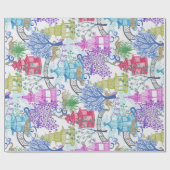 Pagoda Forest Bright Cadeaupapier (Vlak)