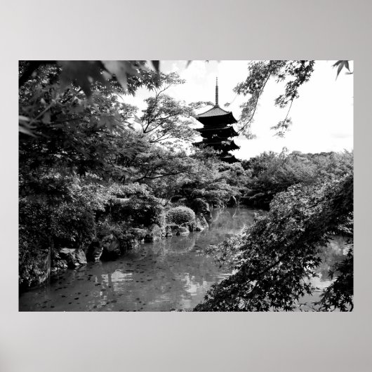Pagoda in Toji Poster (Voorkant)