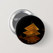 Pagoda Japan Kyoto Ronde Button 5,7 Cm (Voorkant /achterkant)