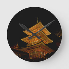 Pagoda Japan Kyoto Ronde Klok