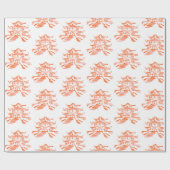 Pagode Pagode cadeau Papier à envelopper (Plat)