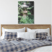 Pagode Stenen Standbeeld Canvas Japanse tuinen (Insitu (Slaapkamer))