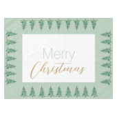 Pagode verte Sage Arbre de Noël Nappe (Devant (Horizontal))