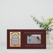 Pagoni-grens Feestdagenkaart (Staand voorkant)