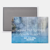 Pagosa Hot Springs Reismagneet Magneet (Voorkant / Achterkant)