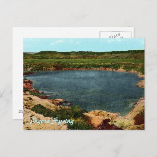 Pagosa Spring Briefkaart (Voorkant / Achterkant)