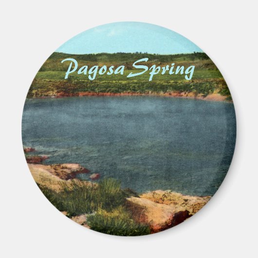 Pagosa Spring Magnet Magneet (Voorkant)