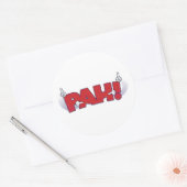 PAH! (Amerikaanse gebarentaal) sticker (Envelop)