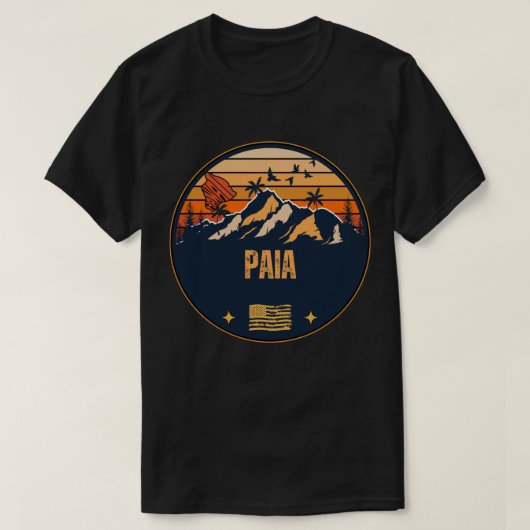 Paia, Hawaii T-shirt (Design voorkant)