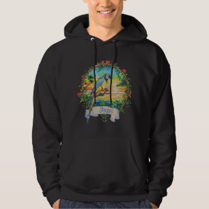 Paia, Maui Oude Tropische Zonsondergang Strand Pap Hoodie