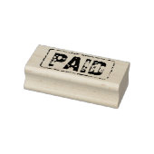 PAID rubber kantoor stempel voor facturen (Stempel)