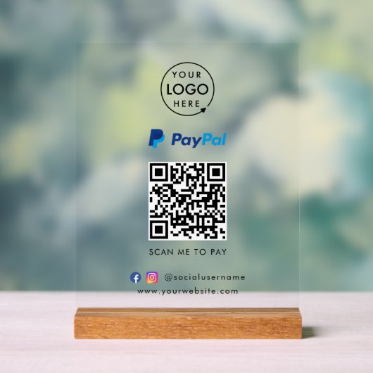 Paiement du code QR Paypal | Analyser pour payer l (Neutre)