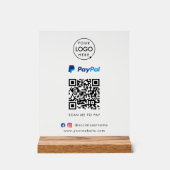Paiement du code QR Paypal | Analyser pour payer l (Recto)