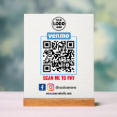 Paiement du code QR Venmo | Analyse de la masse po (Neutre)