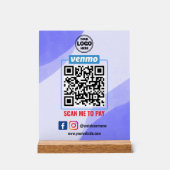 Paiement du code QR Venmo | Analyse de la masse po (Recto)