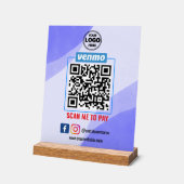 Paiement du code QR Venmo | Analyse de la masse po (Angle)