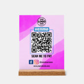 Paiement du code QR Venmo | Analyse de la masse po (Recto)