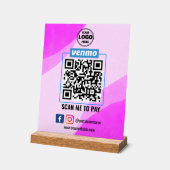 Paiement du code QR Venmo | Analyse de la masse po (Angle)