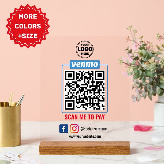 Paiement du code QR Venmo | Analyse de la masse po