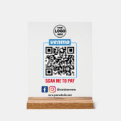 Paiement du code QR Venmo | Analyse de la masse po (Recto)