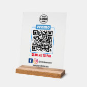 Paiement du code QR Venmo | Analyse de la masse po (Angle)