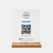 Paiement du code QR Venmo | Analyser pour payer le (Recto)