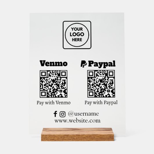 Paiement par code QR | Enseigne de paiement numéri (Recto)