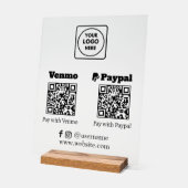 Paiement par code QR | Enseigne de paiement numéri (Angle)