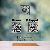 Paiement par code QR | Enseigne de paiement numéri (Neutre)