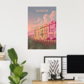 Paignton Devon Reisposter Poster (Thuiskantoor)