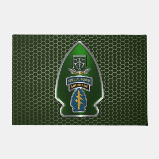 Paillasson 10e Groupe des forces spéciales (aéroporté)  (Devant)