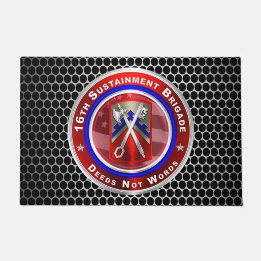 Paillasson 16e Commandement du développement durable (Devant)