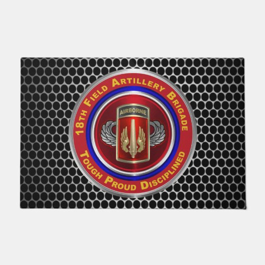 Paillasson 18e brigade d'artillerie de campagne aéroportée (Devant)