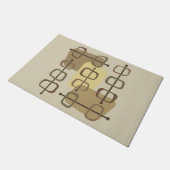 Paillasson 1950 Art Abstrait Hollow Rocks Beige (Incliné)