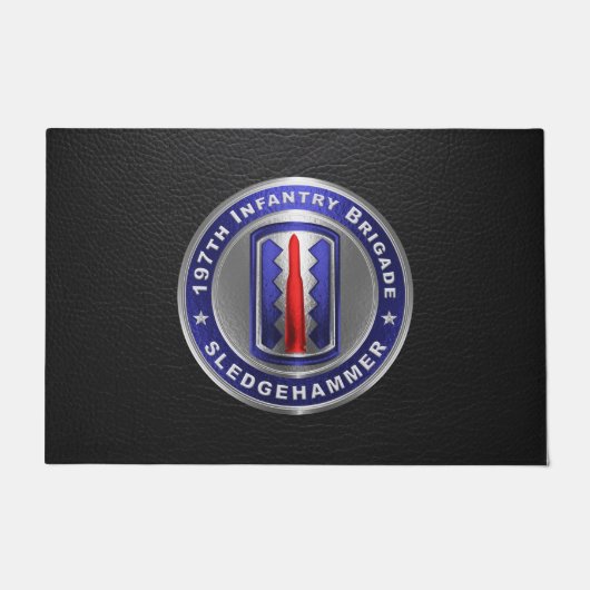 Paillasson 197e brigade d'infanterie (Devant)