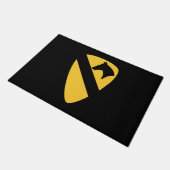 Paillasson 1ère division de cavalerie Patch Patriotic (Incliné)