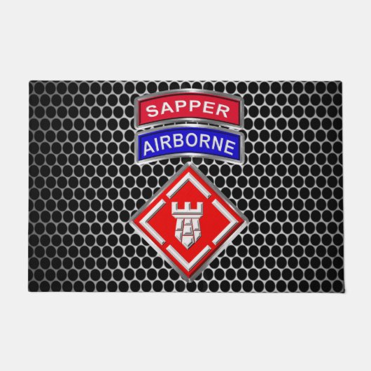 Paillasson 20e brigade d'ingénieurs Sapper aéroporté (Devant)