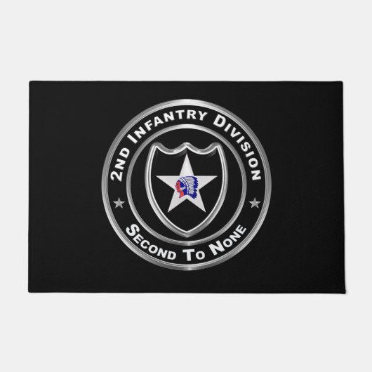 Paillasson 2e division d'infanterie (Devant)