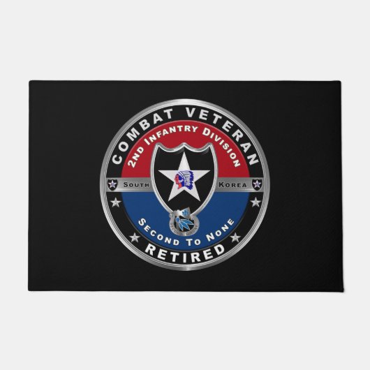Paillasson 2e Division d'infanterie Ancien combattant à la re (Devant)
