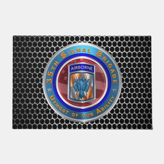 Paillasson 35e brigade de transmissions aéroportées (Devant)