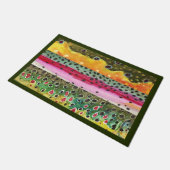 Paillasson 3 Big Beautity Trout Fly Pêche Bienvenue (Incliné)