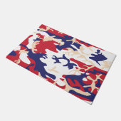 Paillasson 4th of July, Independence day, Camouflage Beige (Incliné)