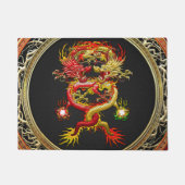 Paillasson [500] Dragons rouges et jaunes (Devant)