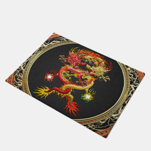 Paillasson [500] Dragons rouges et jaunes