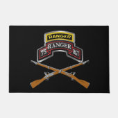 Paillasson 75e régiment de Rangers  (Devant)